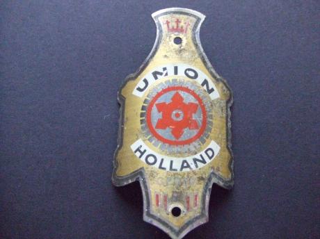 Union Rijwielfabriek Holland balhoofdplaatje 3